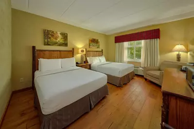 double bed room at the appy