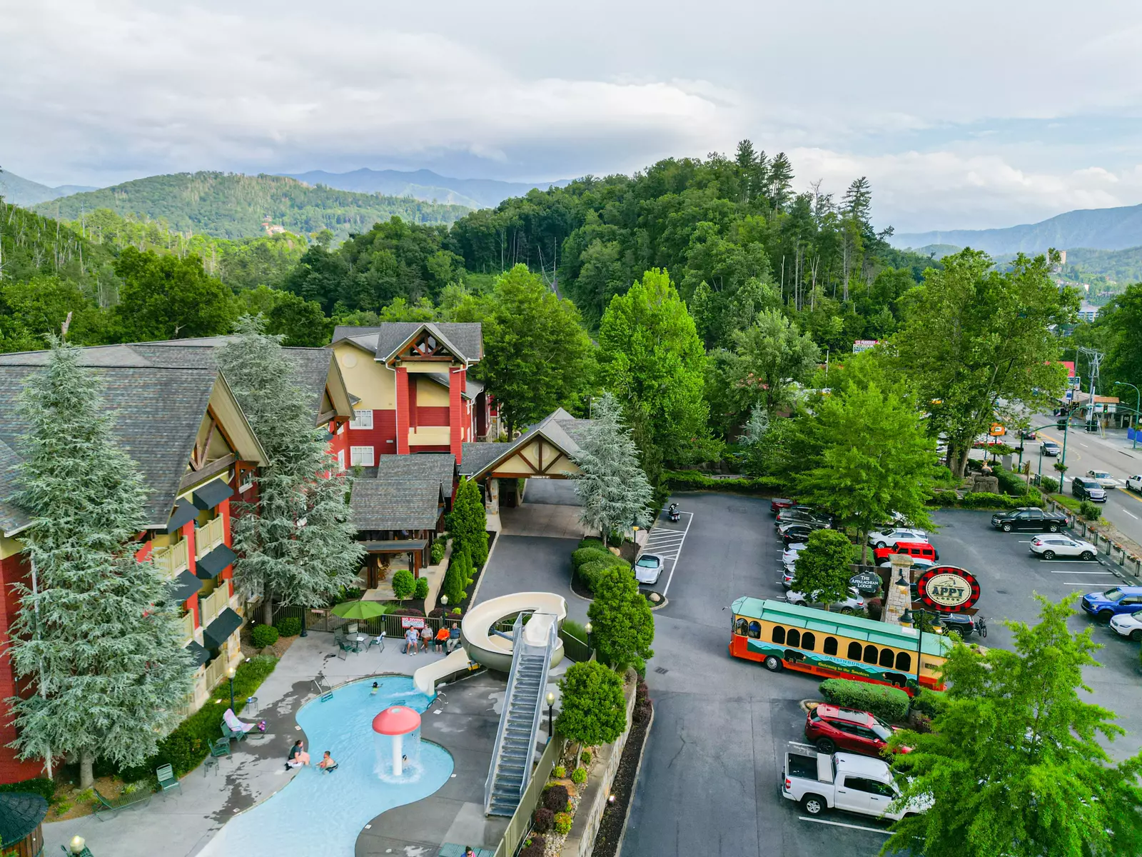 the appy aerial view