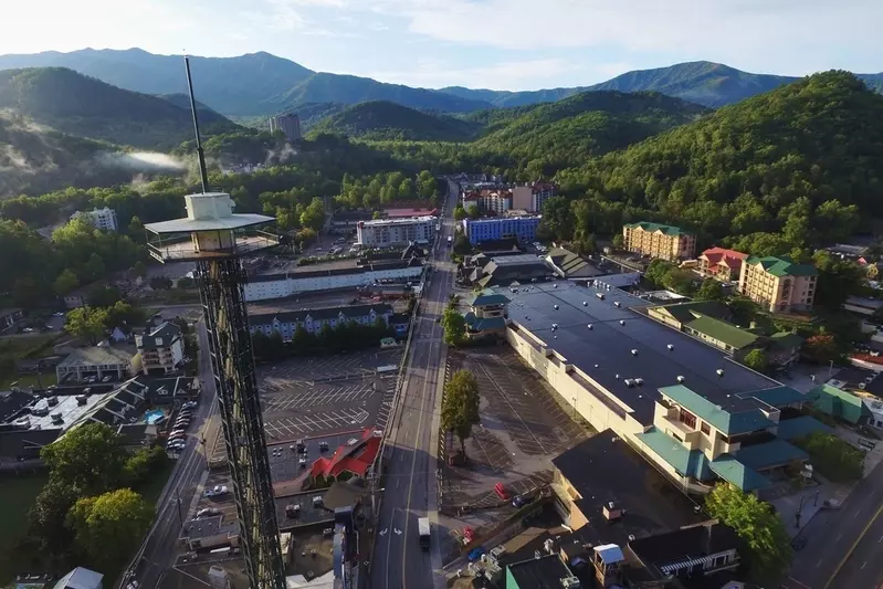 gatlinburg from air