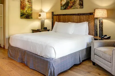 bedroom at The Appy Lodge