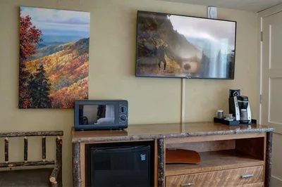 Appy Lodge king suite amenities