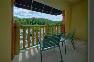 balcony at Appy Lodge