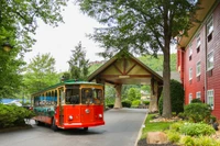 trolley at The Appy Lodge