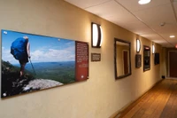 The Appy Lodge Gatlinburg trail display