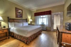 Guest room at The Appy Lodge