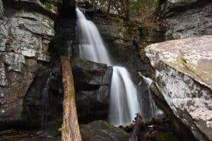 Baskins Creek Smoky Mountain waterfall