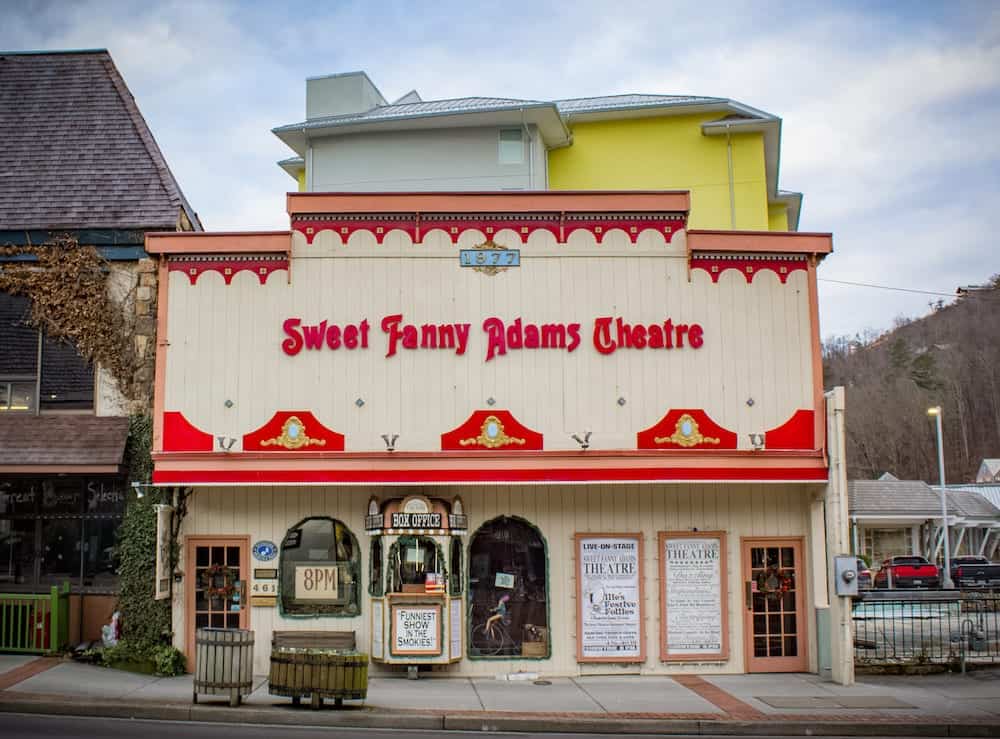 Sweet Fanny Adams Theatre in Gatlinburg