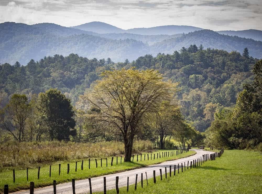 Cades Cove in the Smoky Mountains