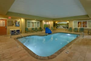 indoor pool at the appy