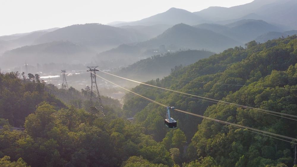 aerial tram at Ober Mountain